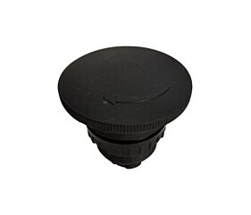 Botão Frontal Trava/Destrava Redondo Preto