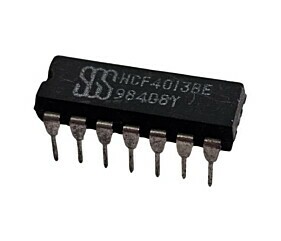 Circuito Integrado CD4013BE = HCF4013BE Sgs