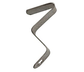 Presilha Metálica Para Fixação Borda Arredondada