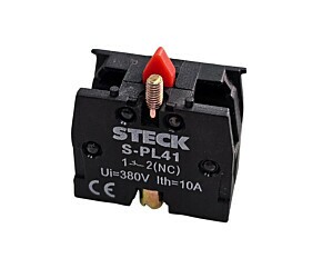Bloco de Contato S-PL41 10A 380V Steck