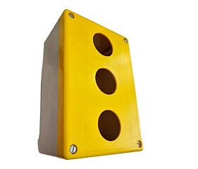 Caixa Para Botoeira Plástica Com 3 Furos 29Mm 2033 Strahl