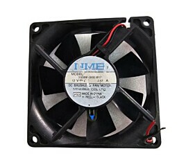 Cooler 80x80x20Mm 12V 0.12A 3108NL-04W-B17 2 Fios DC Brushless Fan Nmb Usado
