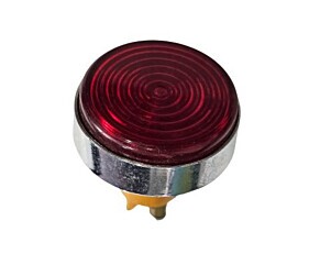 Sinaleiro Redondo Vermelho