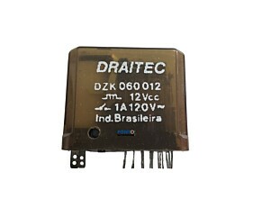 Relé DZK060012 12Vcc 1A 120V Draitec
