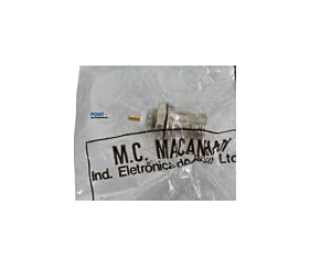 Conector BNC Fêmea Com Rosca Para Painel M.C. Macanhan