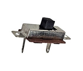 Chave Metálica Deslizante Liga/Desliga 2 Terminais