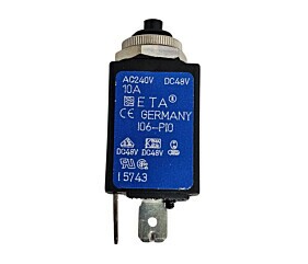 Disjuntor Térmico ETA 10A DC48V AC240V 106-P10