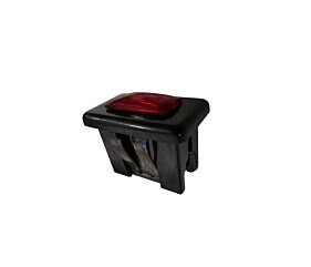 Sinaleiro Retangular 1/12W.73 115V Vermelho