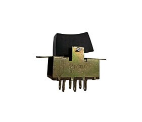 Chave Gangorra ON OFF Preta 6 Terminais