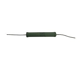 Resistor 15R 10W 5% Axial Porcelana Verde