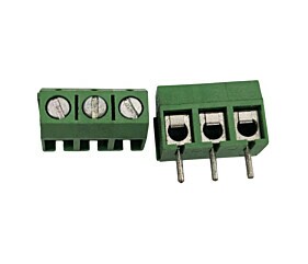 Borne 10A 300V -5.0 3Terminais AWG 22-14 Macho Degson