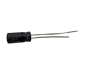 Capacitor Eletrolítico 4,7uF x 63V RD 85º Hitano