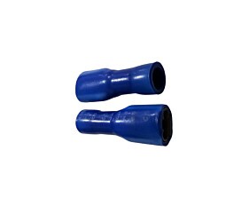 Terminal Fêmea 1.3 2.6 Isolado Azul
