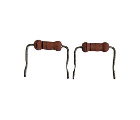 Resistor 1R 1W 5% Pré Formado