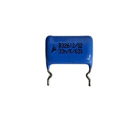 Capacitor Poliéster 330K x 630V = 33N/K/630 Epcos