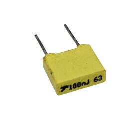 Capacitor Poliéster 100K X 63V 5% = 100NJ63