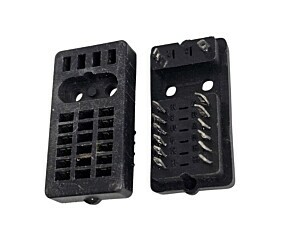 Suporte Para Rele 14 Pinos Preto Schrack