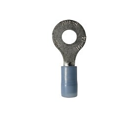 Terminal Olhal Azul Claro 2 1/2-4 16-14 Pré Isolado