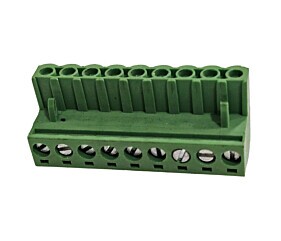 WJ2EDGK Borne Fêmea 9 Terminais 5.0 10A 250V AC Awg 14-22 Wanjie