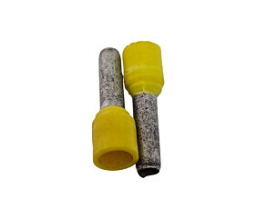 Terminal Ilhós Tubular Amarelo