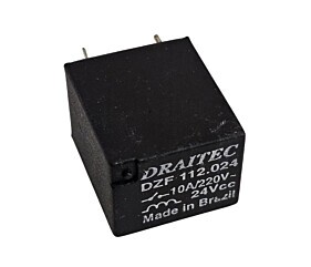 Relé DZF112.024 10A/220V 24Vcc Draitec
