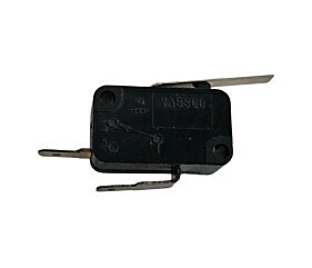 Chave Micro Switch Com Haste Preta Vabsco