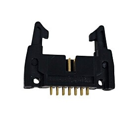 Conector Header 14 Pinos Macho 180º Com Trava