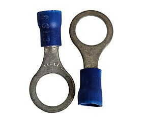 Terminal Olhal 1.3-2.6 16-14 Azul Isolado