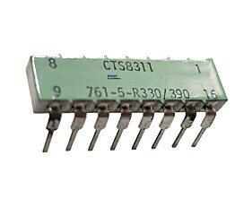 Rede Resistiva 330/390R 16 Pinos = CTS8311 761-5-R330/390