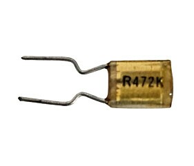 Capacitor Poliéster 4K7 x 50V = R472K