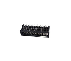 Conector Macho 2 Vias x 15 Pinos 180° para Placa