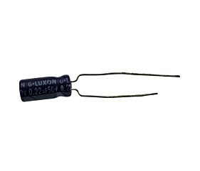 Capacitor Eletrolítico 0,22uF x 50V 85° G.Luxon