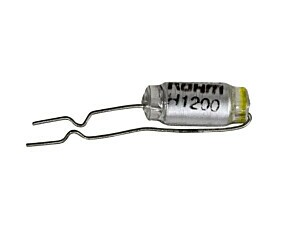 Capacitor Poliéster 1K2 x 50V Axial Pré Formado = 1200H H1200 Rohm