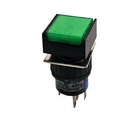 Botão Sinalizador Verde HB16-11DS 25Vca 3A 30Vcc 1A Bhs