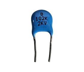 Capacitor Cerâmico 1K x 2KV = B102K 2KV