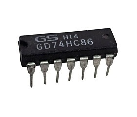 Circuito Integrado SN74HC86 = GD74HC86 Gold Star