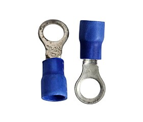 Terminal Olhal 1.5-2.5 Azul Pré Isolado Pequeno