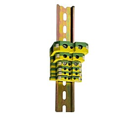 Trilho com 6 Bornes Variados