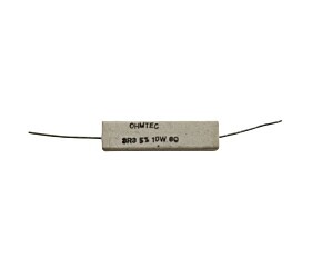 Resistor 3R3 10W 5% Porcelana