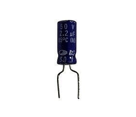 Capacitor Eletrolítico 2,2uF x 50V RD 85º SG