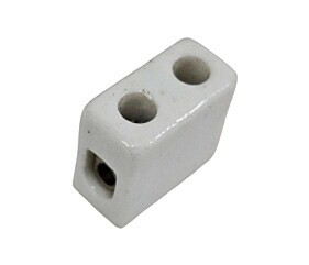 Conector Sindal 600V 6MM² 2 Polos Porcelana