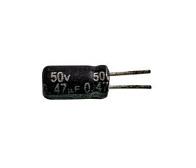 Capacitor Eletrolítico 0,47uF x 50V 85º Mini United