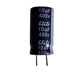 Capacitor Eletrolítico 10uF x 400V RD 85º Elite