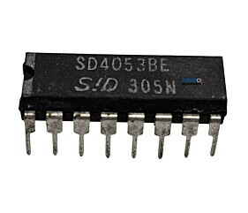 Circuito Integrado CD4053BE = SD4053BE