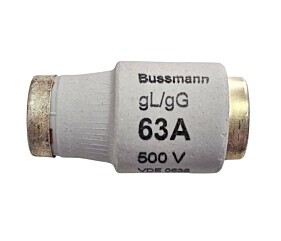Fusível 63A 500V Diazed gL/gG Retardado Bussmann