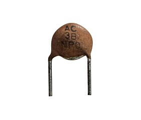 Capacitor Cerâmico AC 3B NP0 Marron