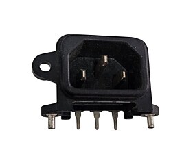 Tomada DAC-14 10A 250V Tripolar Macho Para Pci