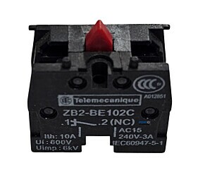 Bloco De Contato ZB2-BE102C Uimp 6KV Telemecanique