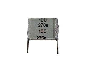 Capacitor Poliéster 270K x 100V = 270N 100