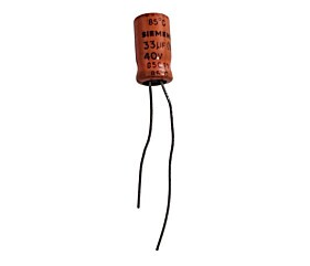Capacitor Eletrolítico 33uF x 40V RD 85º 85049 Siemens